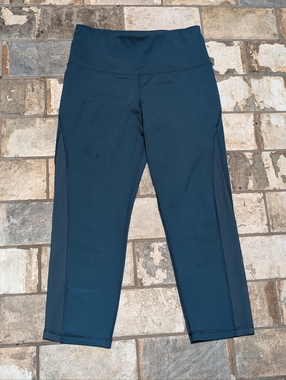 Old Navy Women’s Medium Teal Active Leggings High Rise Athleisure M